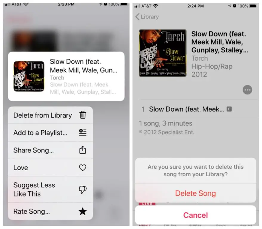 Does Apple Music delete your library if you don't pay