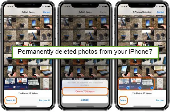 Can you recover deleted photos on iPhone from 6 months ago