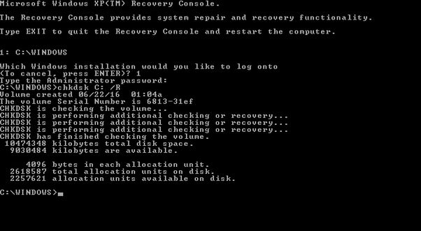 Why does boot device fail