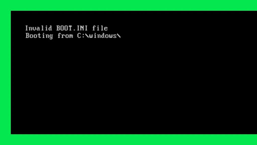 What causes invalid boot disk