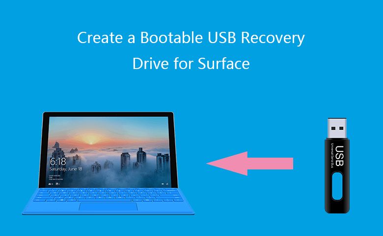 How to make bootable USB for Microsoft Surface