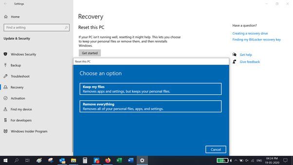 Will resetting my PC remove ransomware