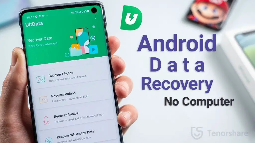 How do I recover data from SD card on Android