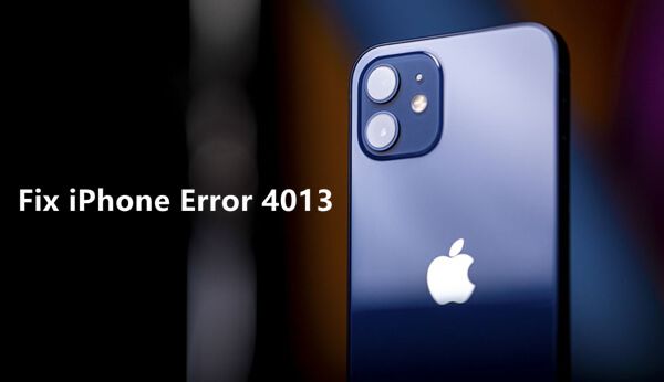 What is flashing Apple logo error 4013