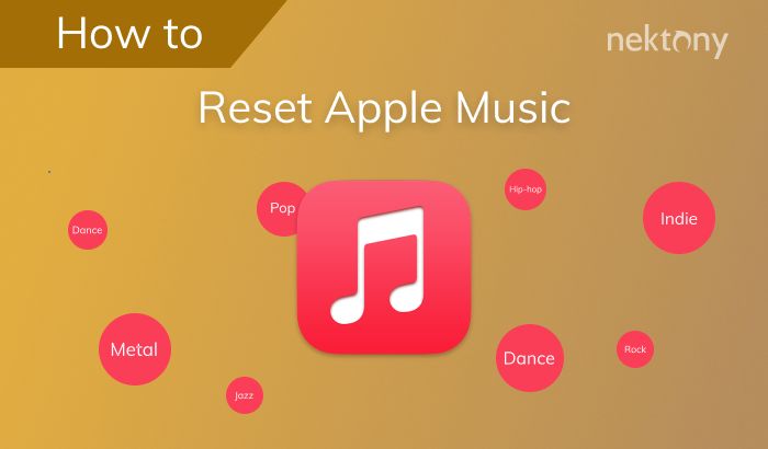 Is there a way to reset Apple Music history