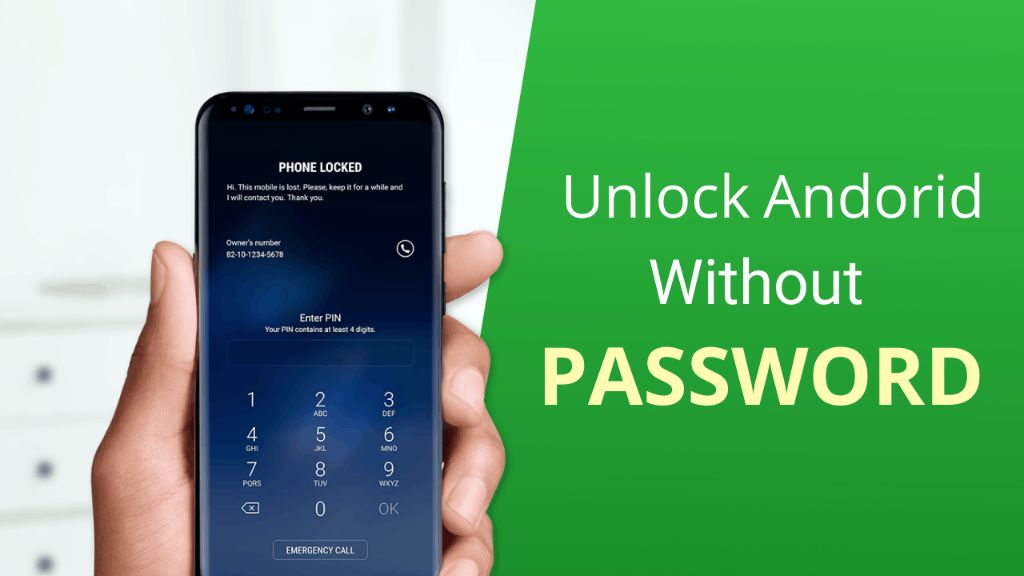 Can anyone unlock your Android phone without the password