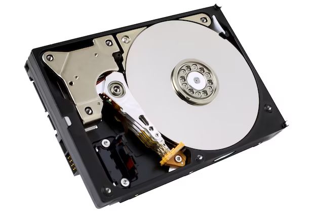 How is data stored in HDD
