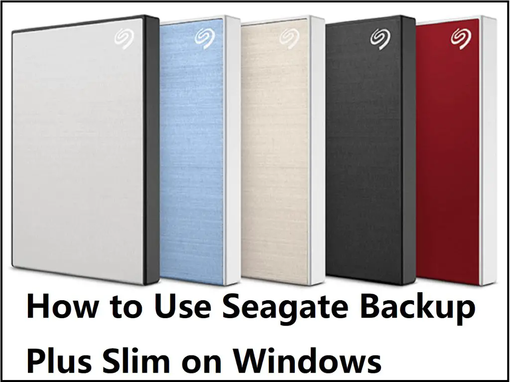 How do I reset my Seagate Backup Plus Slim