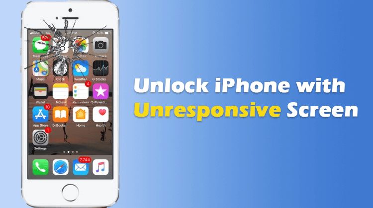 How to unlock iPhone with unresponsive screen without losing data