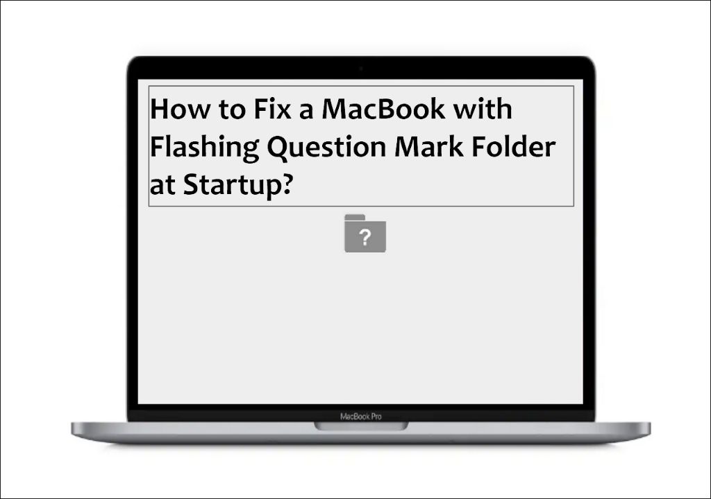 How do I fix a flashing folder on my Macbook