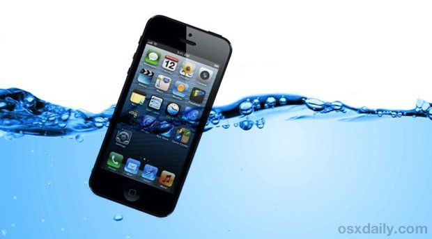 What to do after dropping iPhone 7 in water