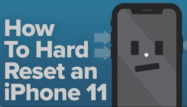 How to hard reset a iPhone when its locked and has passcode iPhone 11