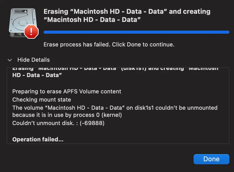 How do I erase my Macintosh HD data or Macintosh HD