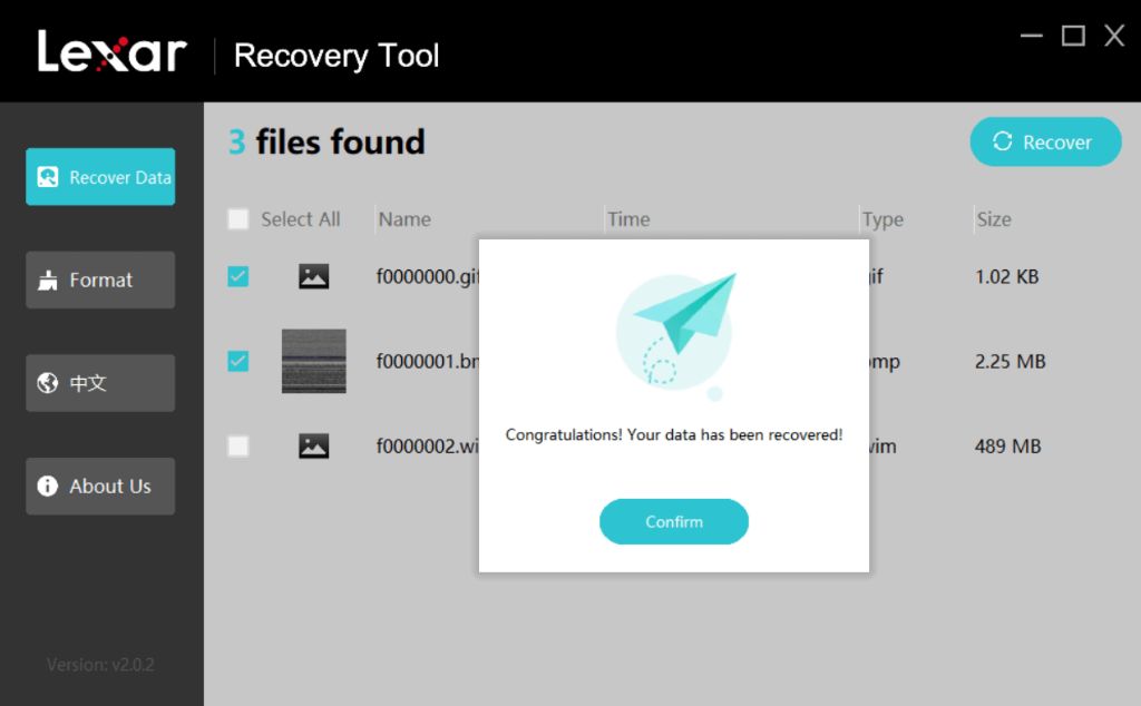 Is Lexar recovery Tool free