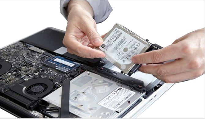 Can a hard drive be repaired after water damage