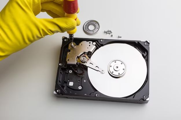 How do I run diagnostics on an external hard drive