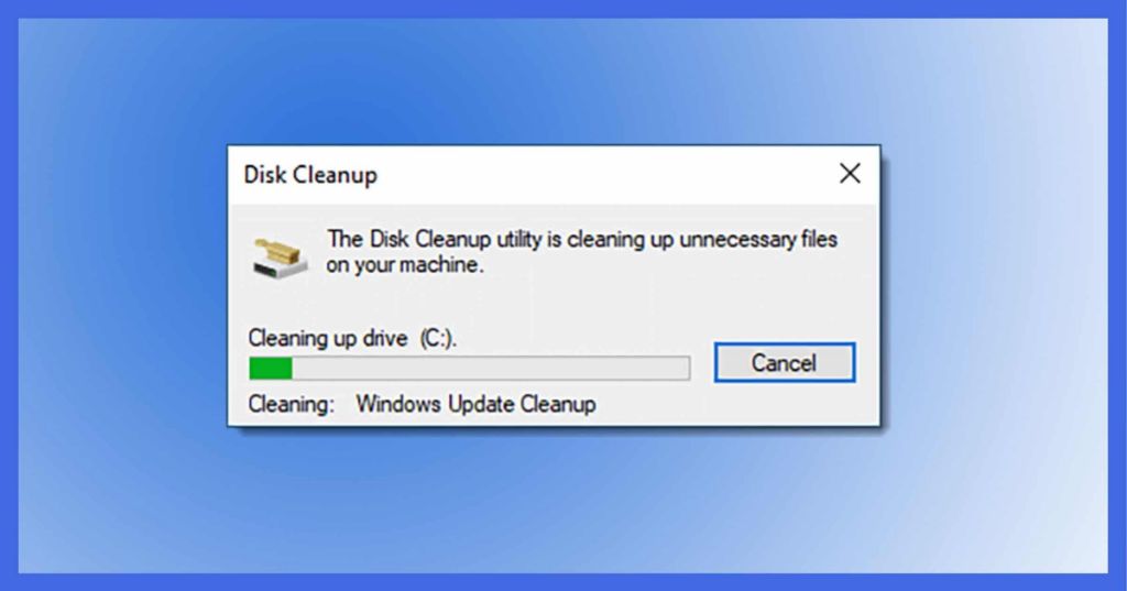 Should you do a Disk Cleanup on Windows 10
