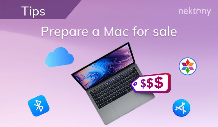 How do I prepare my Mac for reselling