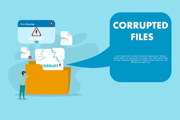 What causes corrupt system files