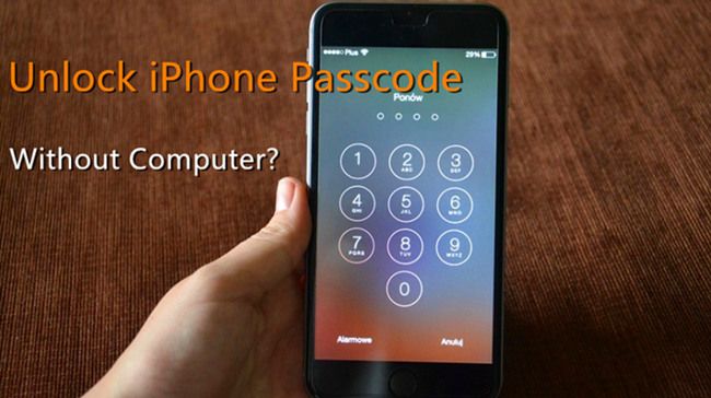 Can you unlock iPhone passcode without computer