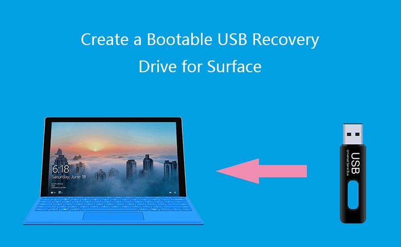 How to create a bootable USB for Surface Pro