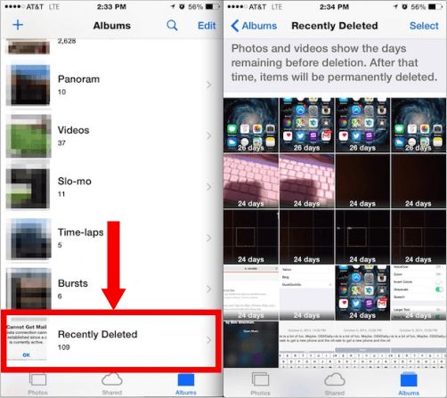 How can I recover deleted videos from my iPhone without iCloud