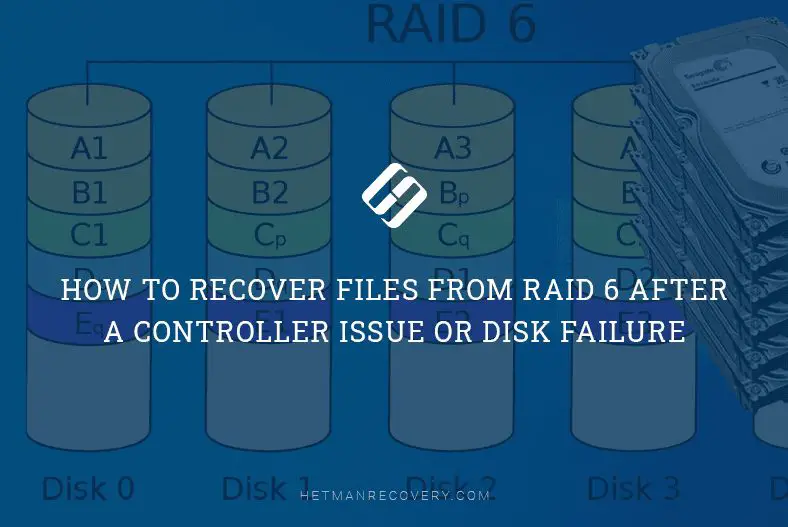 Can data be recovered from a single RAID 6 disk