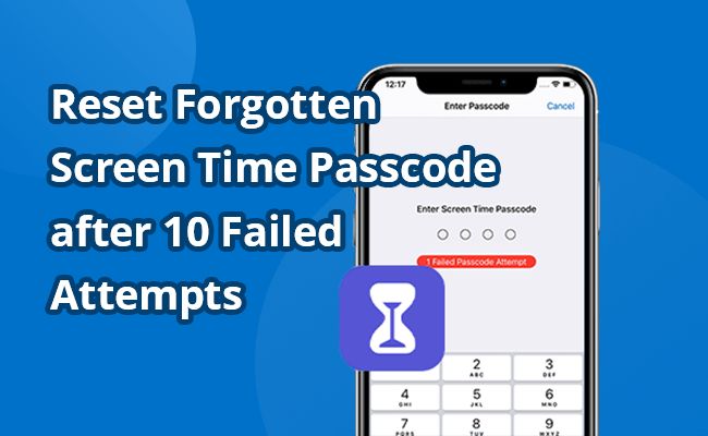 How many wrong passcode attempts on iPhone