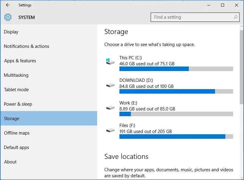 How do I free up disk space on Windows 10
