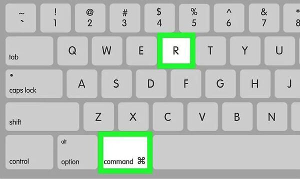 What is the key command for factory reset on Mac