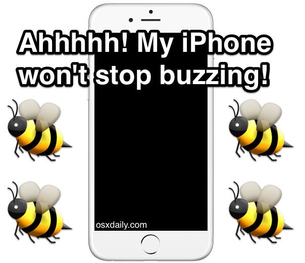 Why is my iPhone making a random buzzing sound