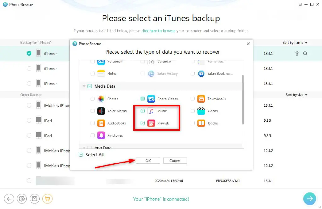 How do I recover my iTunes library when my computer crashes
