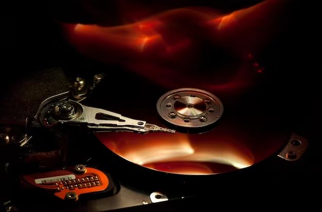 Can a hard drive survive a fire
