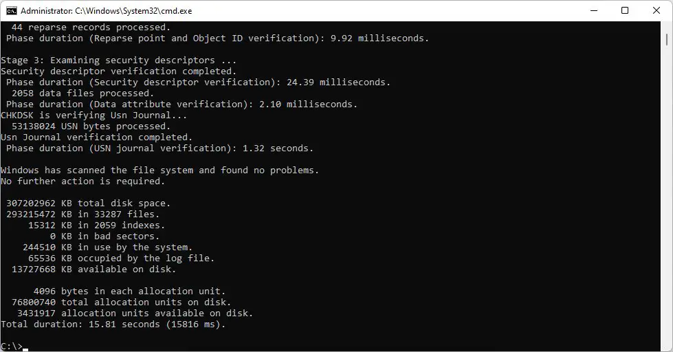 Can CHKDSK fix bad sectors on SSD