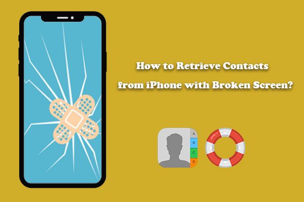 Can I recover contacts from a broken iPhone