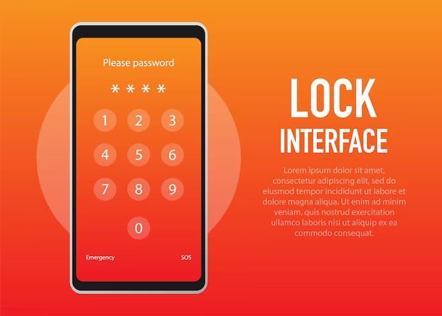 How do you enter a lock screen password on Android