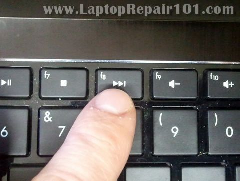 How do I reinstall the operating system on my HP laptop