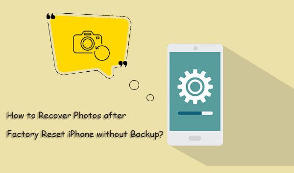 Can I recover data after factory reset without backup on iPhone