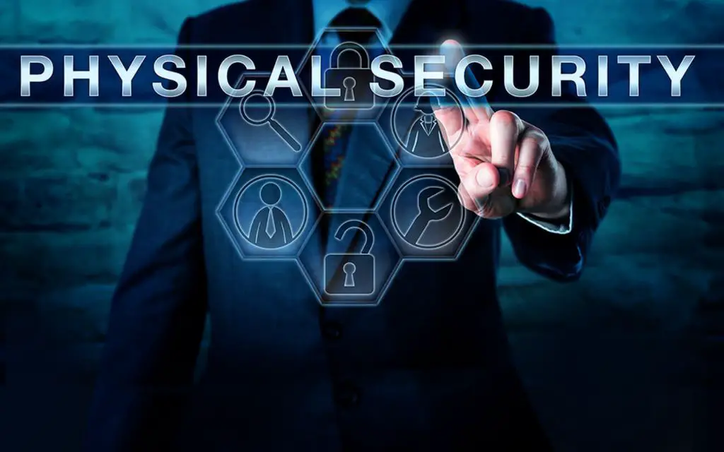 What type of physical security solution involves a device that scans an individual's unique physical characteristics