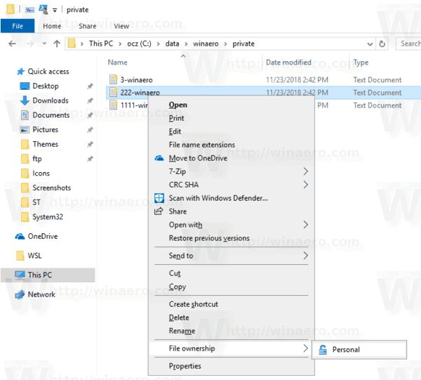 How do I decrypt a file in Windows