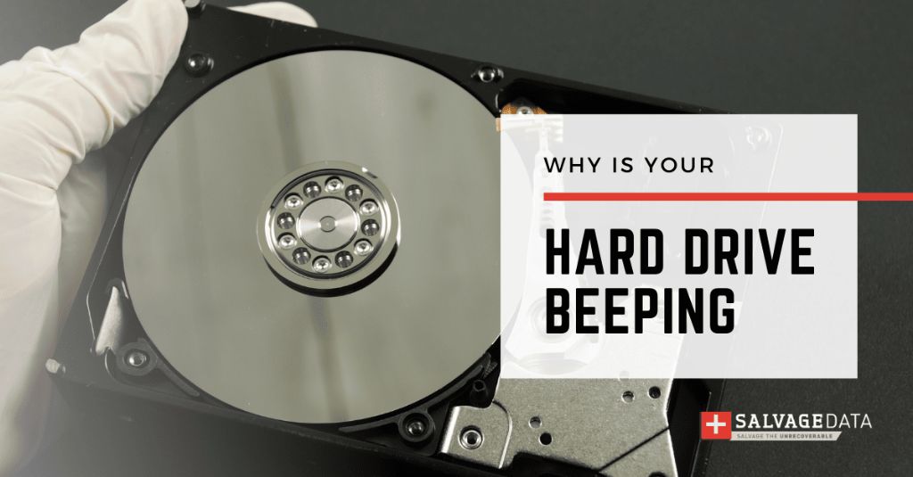Why is my Seagate hard drive not detected and beeping