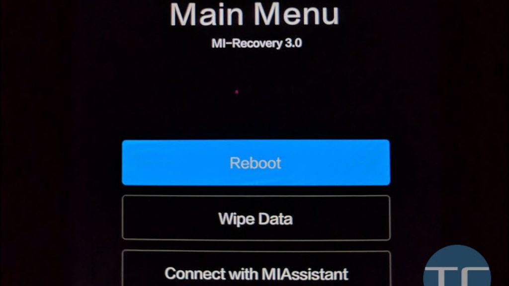 What is wipe data in MI recovery