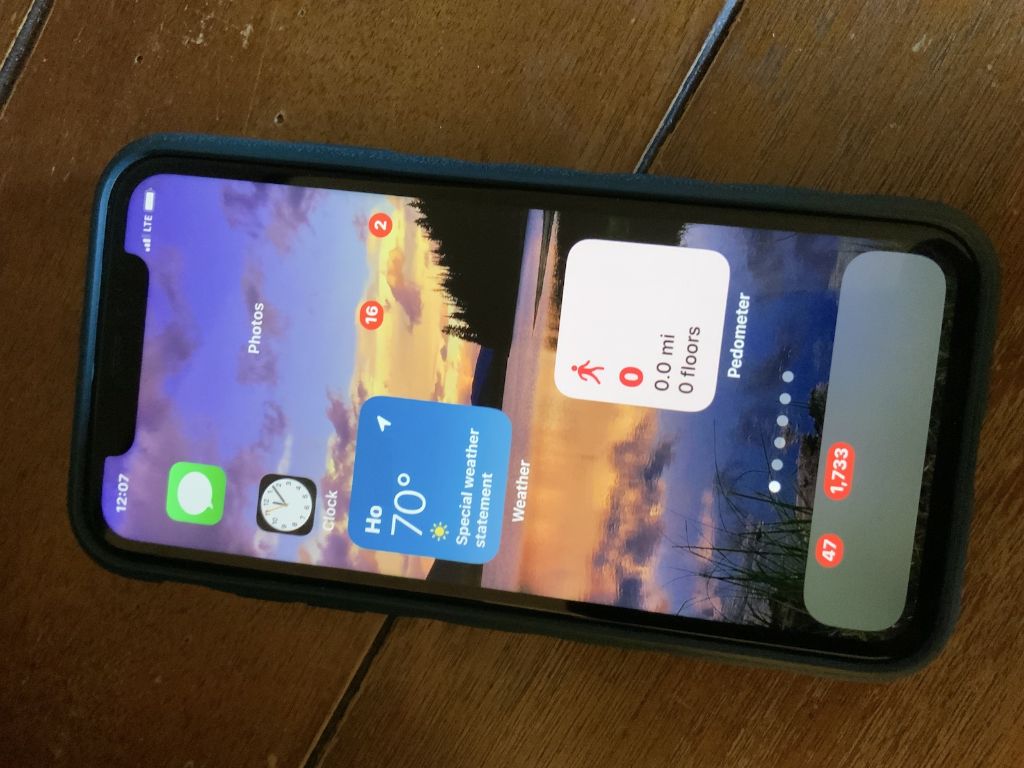 How do I find a missing app icon on my iPhone