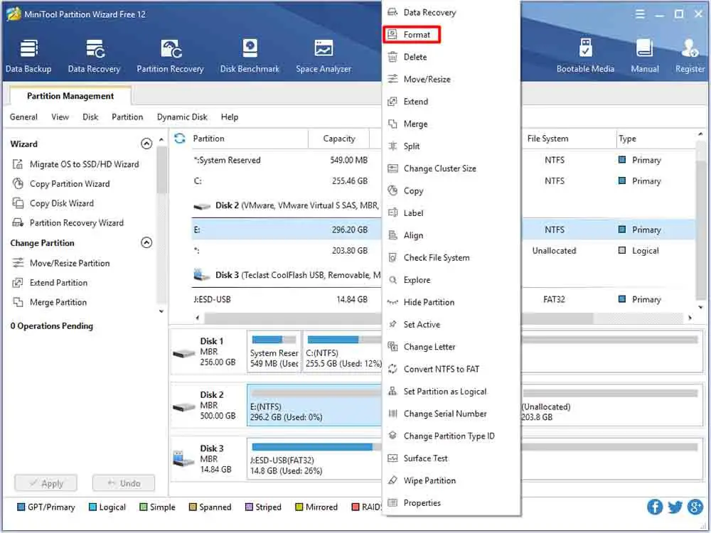 Is formatting a drive the same as wiping it