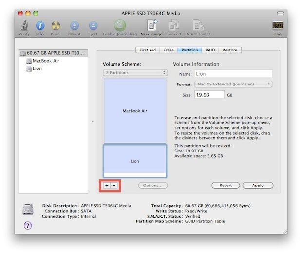 How do I enable partitioning on my Mac