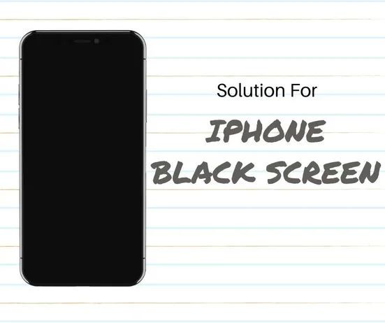 How do you fix an iPhone with a black screen suddenly