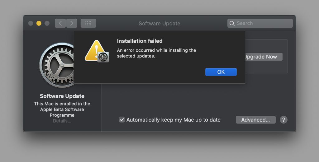 What to do when macOS won t install