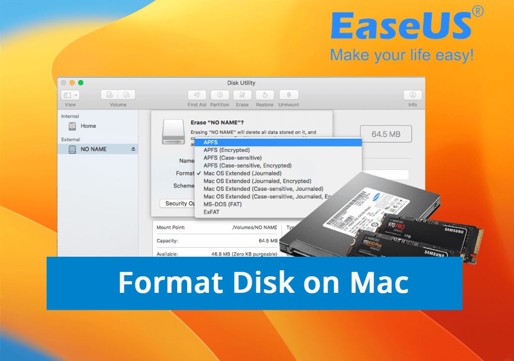 What do I format my hard drive to for Mac