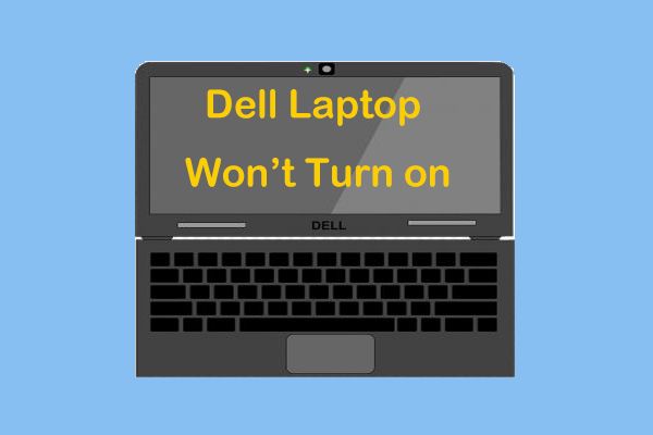 What should I do if my Dell laptop is not turning on