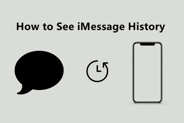 How do I restore my Imessage history